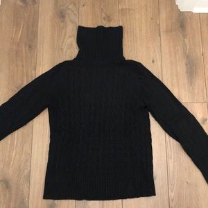 J. crew, cable knit, turtleneck sweater